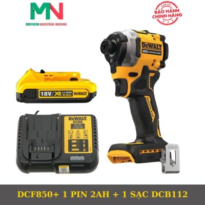 Thân máy + 1 Pin 2Ah + 1 Sạc DCB112