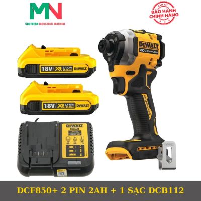 Thân máy + 2 Pin 2Ah + 1 Sạc DCB112
