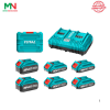 Bộ 7 pin Lithium-Ion 20V Total TOSLI230701