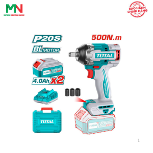 Máy siết bu lông dùng pin 20V Total TIWLI2050 (2 Pin 4.0Ah & Sạc)