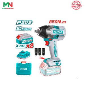 Máy siết bu lông dùng pin 20V Total TIWLI2085 (2 Pin 4.0Ah & Sạc)