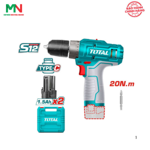 Máy khoan pin Lithium-ion 12V Total TDLI12202 (Không kèm sạc)